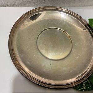 WM Rogers silver plated 921 plate 10.5”